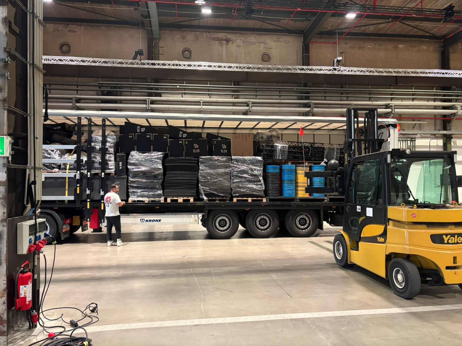 German Throwdown gear delivery